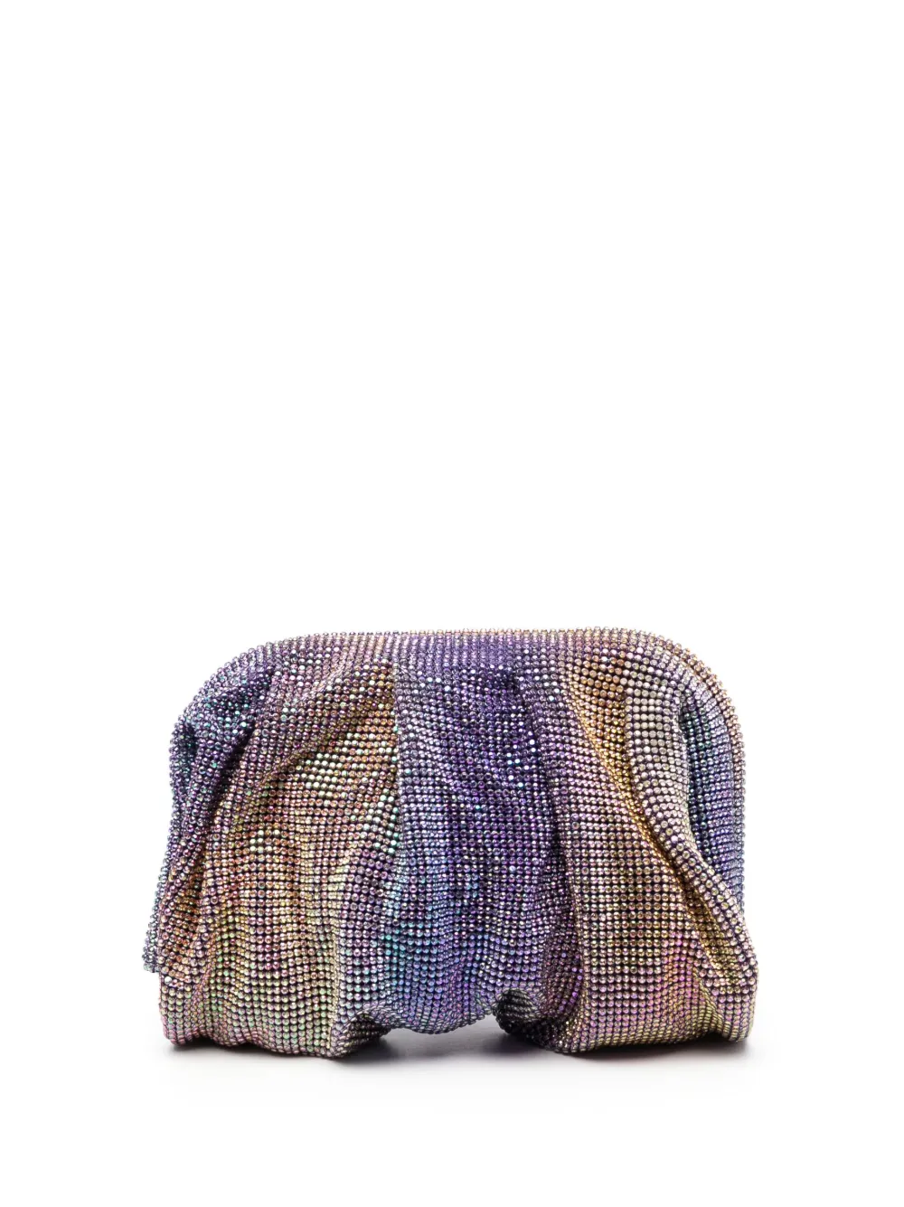 Benedetta Bruzziches crystal-embellished clutch bag