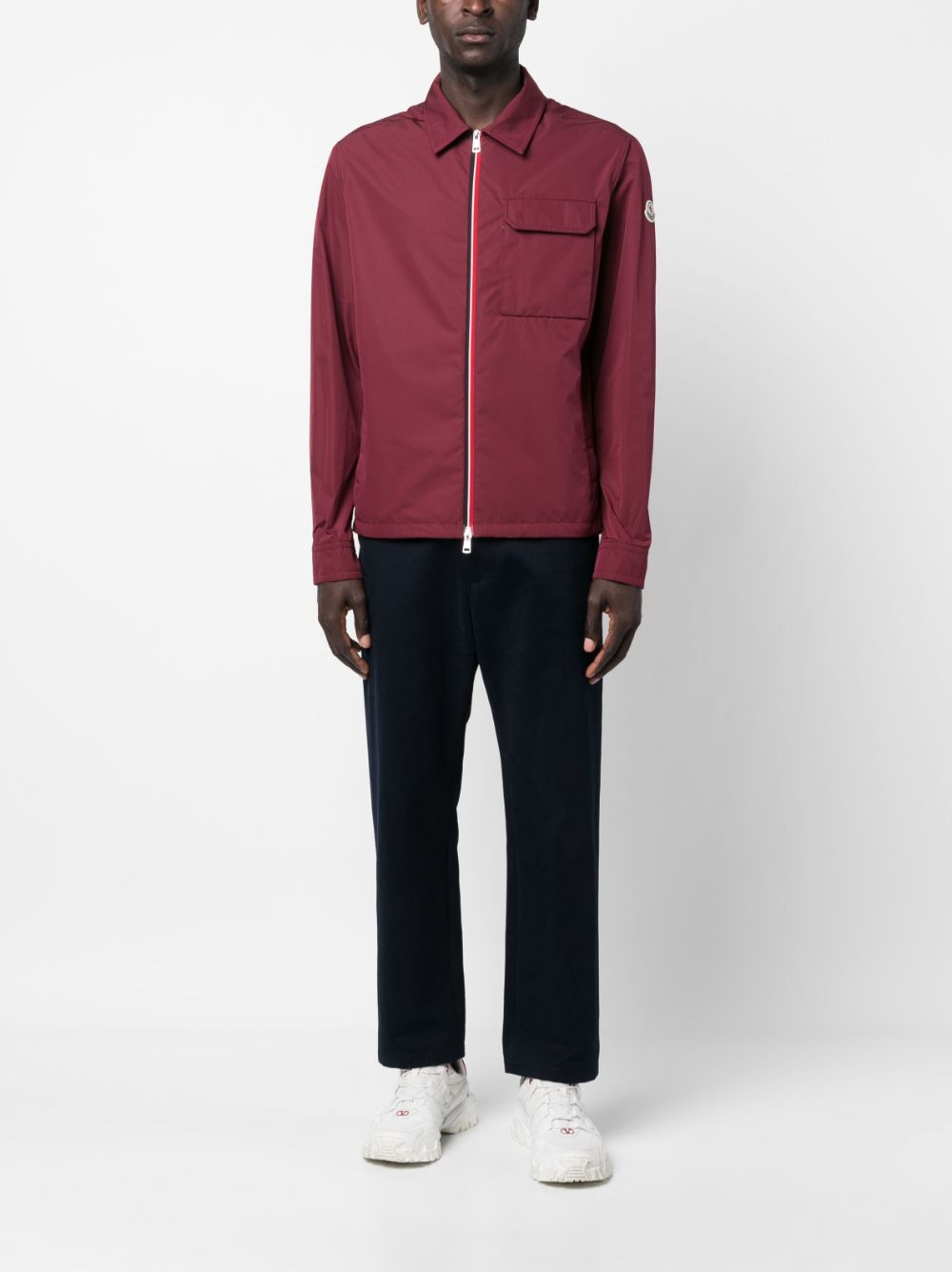 Moncler Lichtgewicht jack - Rood