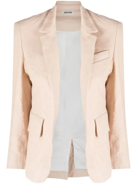 Zadig&Voltaire Verys crinkled leather jacket
