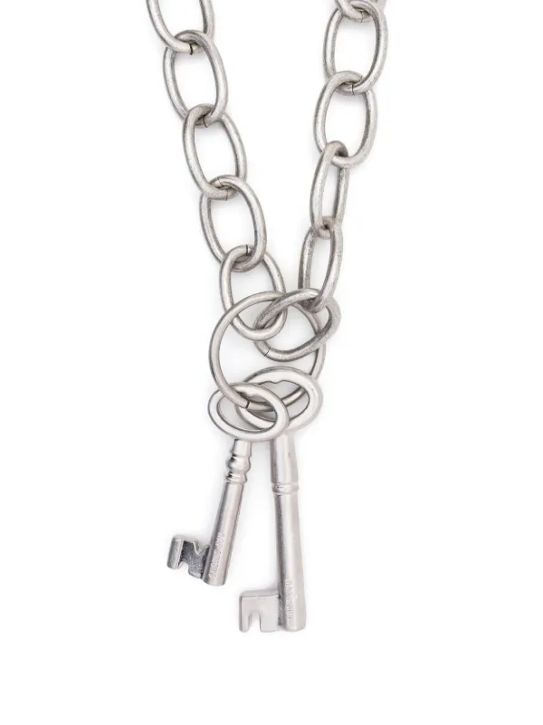 Raf Simons Silver Key Necklace