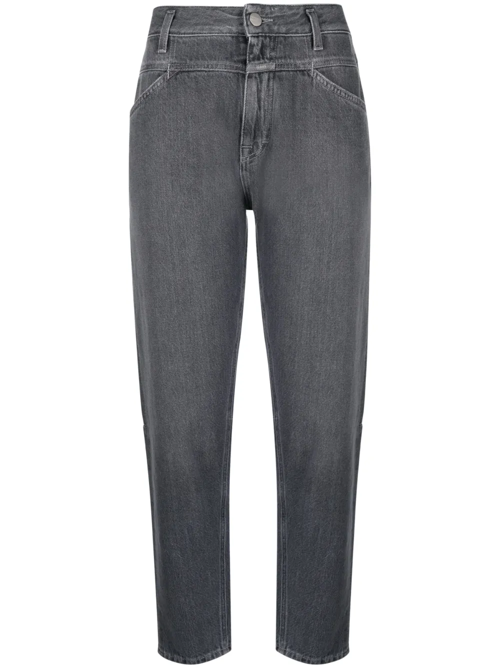 Image 1 of Closed high-waisted tapered jeans