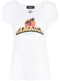 DSQUARED2 logo-print crew-neck T-shirt - White