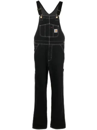 CARHARTT WIP コーデュロイ　オーバーオール Carhartt WIP ストレート オーバーオール | ブラック | FARFETCH JP