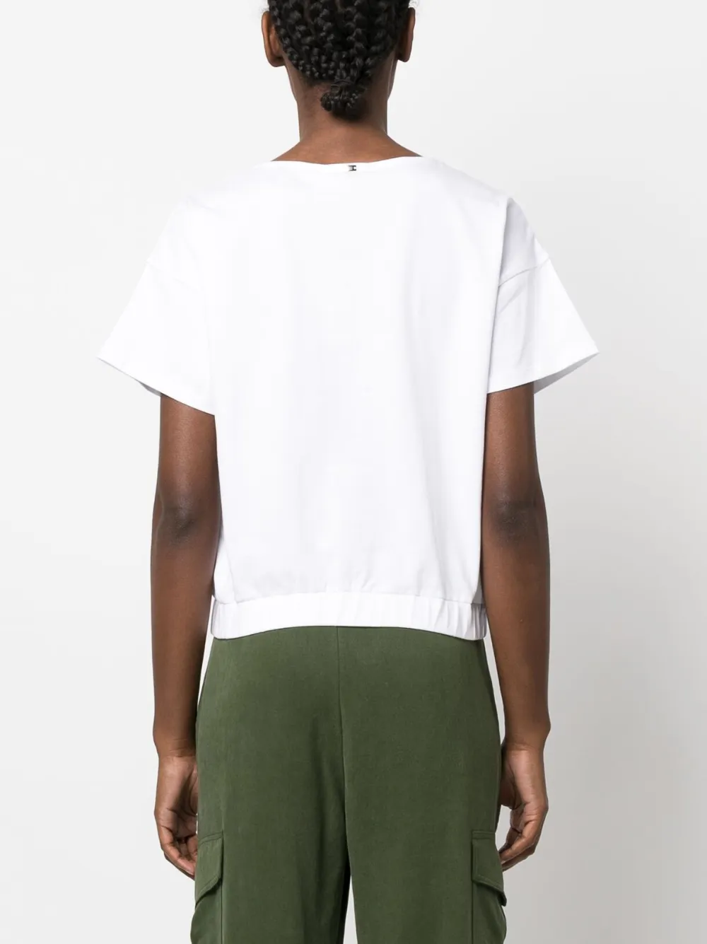 Herno Embroidered-logo T-shirt In White