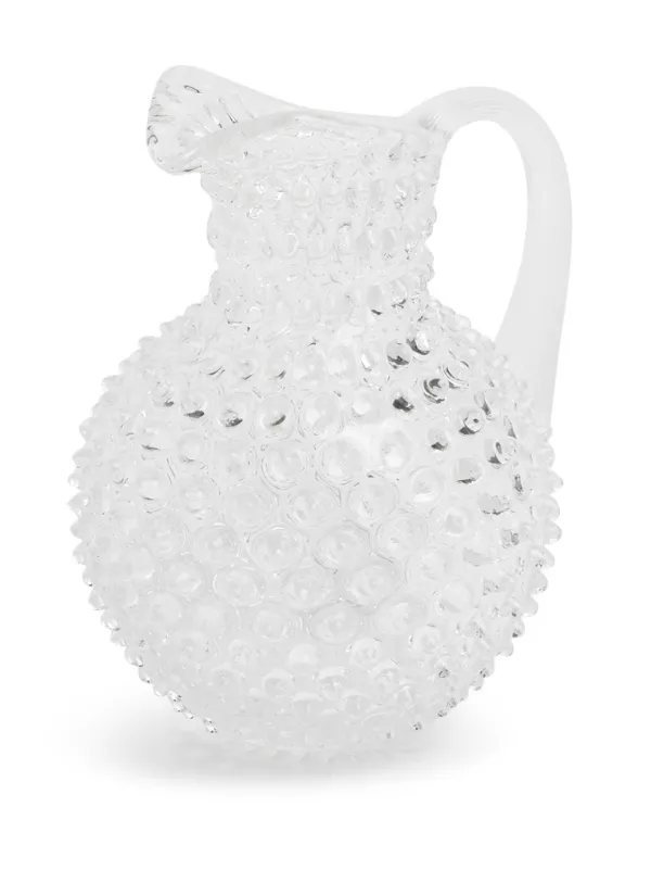 KLIMCHI Hobnail ガラス ウォータージャグ | ホワイト | FARFETCH JP