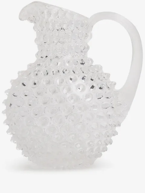 KLIMCHI Hobnail glass jug