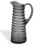 KLIMCHI Hobnail crystal tall jug - Black