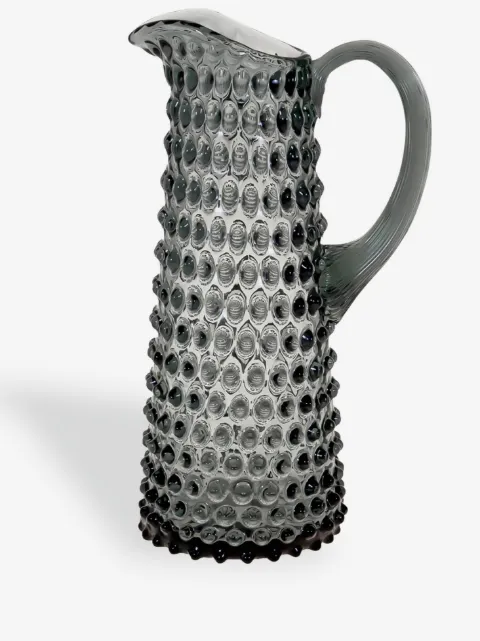 KLIMCHI grande carafe Hobnail en cristal