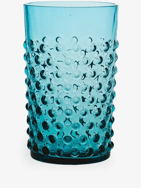 KLIMCHI Hobnail textured-finish tumblers (set of 6)