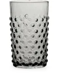 KLIMCHI Hobnail textured-finish tumblers (set of 6) - Grey