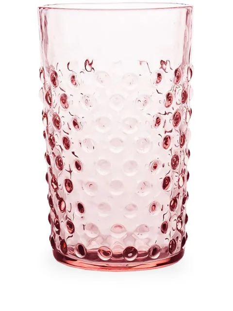 KLIMCHI Hobnail textured-finish tumblers (set of 6)