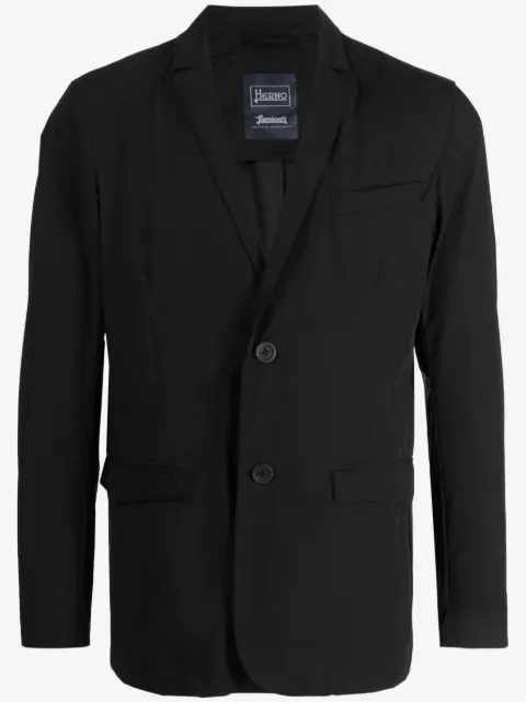 Herno plain single-breasted blazer