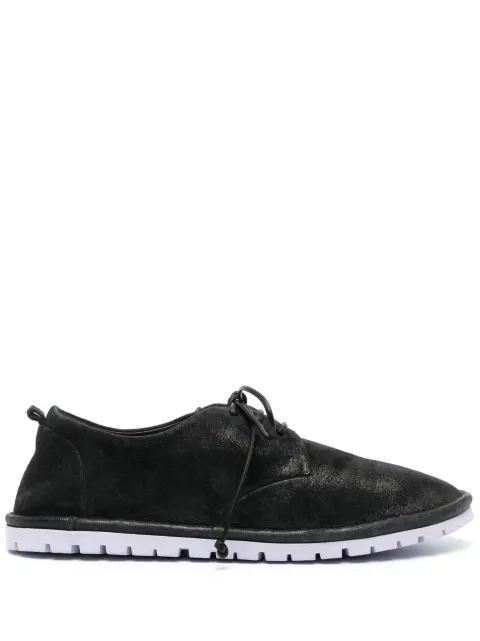 suede lace-up shoes