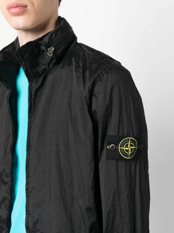 Stone Island zip-up Rain Jacket - Farfetch