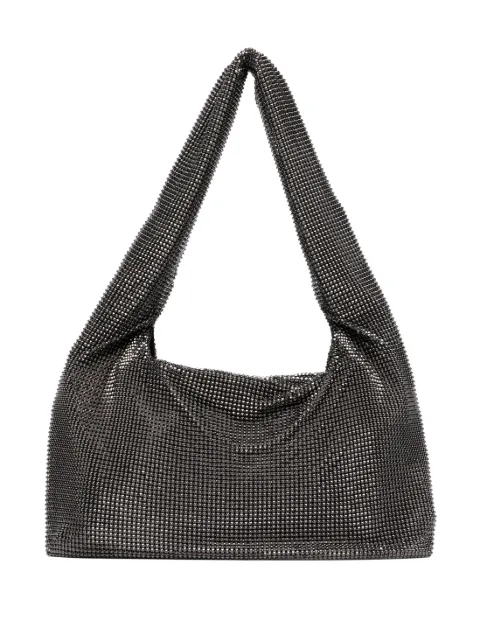 Kara - crystal-embellished shoulder bag