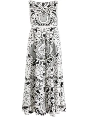 Red Valentino（レッド・ヴァレンティノ）カジュアルドレス - FARFETCH