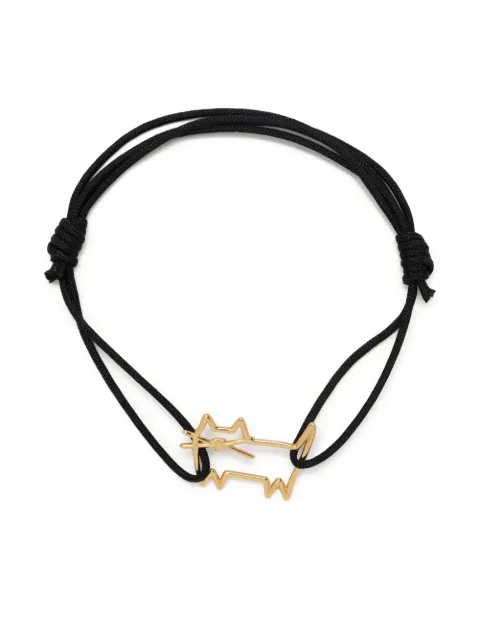 Aliita pulsera de cordón con dije de gato