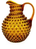 KLIMCHI Hobnail crystal jug - Yellow