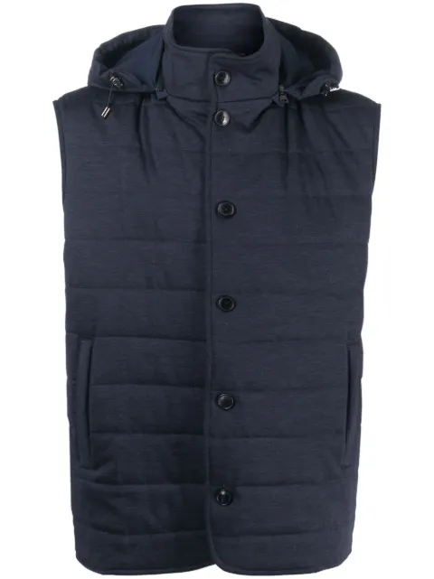 Manzoni 24 chaleco capitonado con capucha