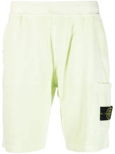 Stone Island bermudas con motivo Compass