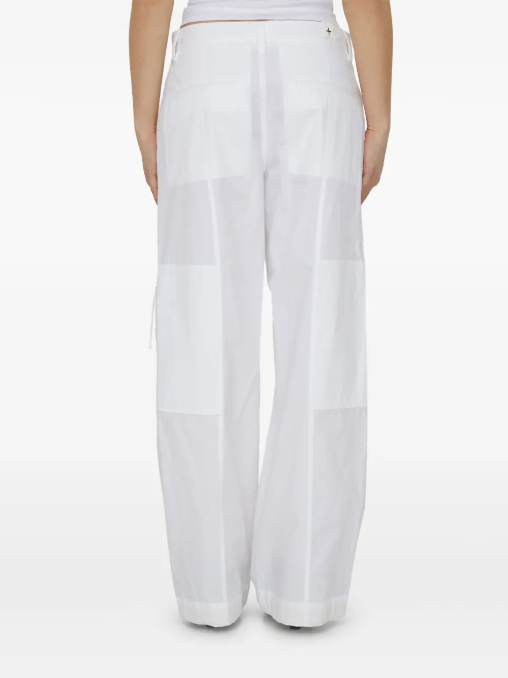 JIL SANDER WIDE-LEG CARGO TROUSERS 