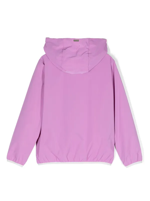 Girls hooded bomber jacket hotsell