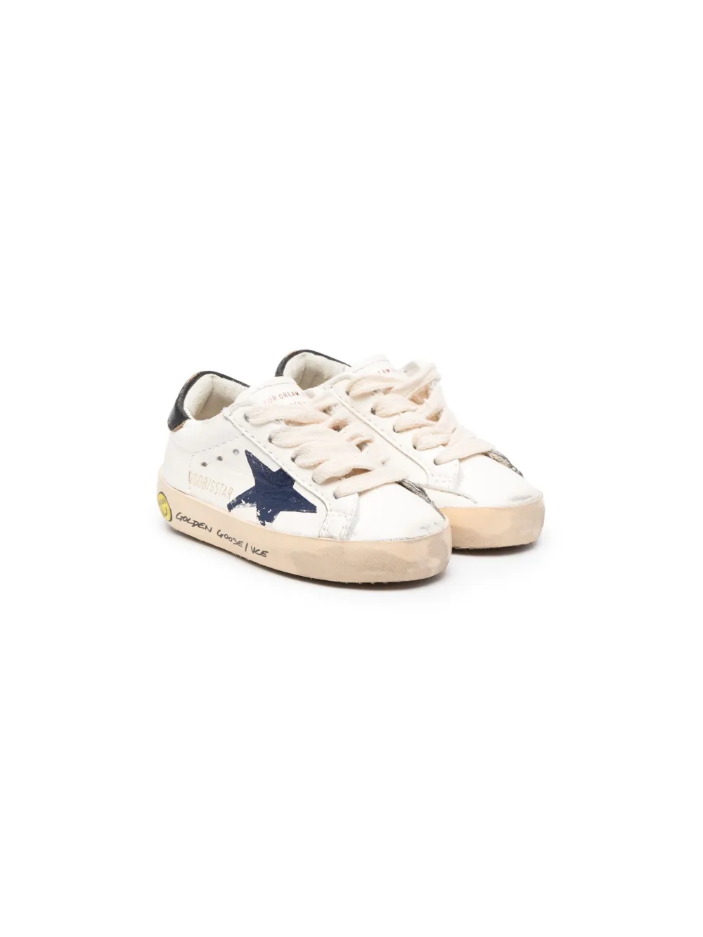 Golden Goose Kids Superstar Junior スニーカー - ホワイト Golden Goose Kids Superstar Junior スニーカー - ホワイト