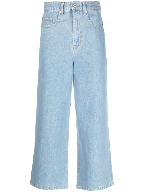 Jean court Sumire à coupe ample - Kenzo - Modalova