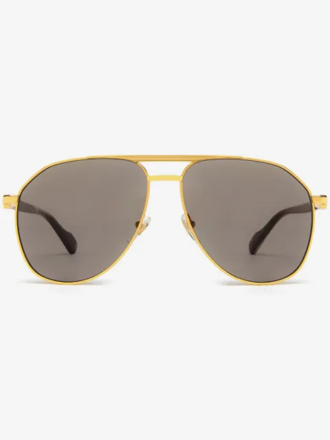 Gucci Eyewear lentes de sol con armazón estilo piloto
