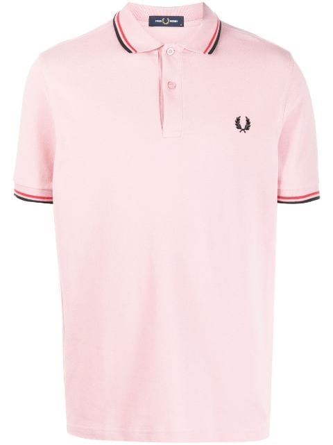 Fred Perry - embroidered-logo polo shirt