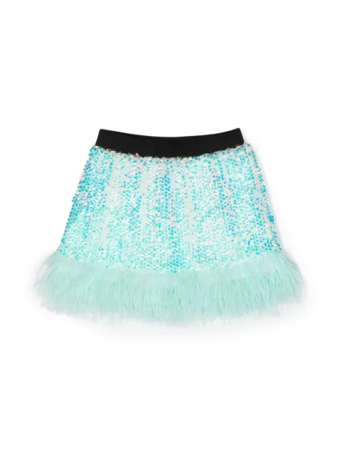 Andorine falda bordada con lentejuelas