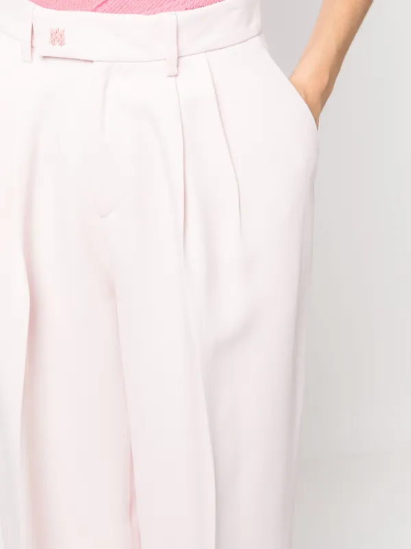 パンツ AMIRI SS23WAW007 651 Trousers Pink Amiri Light Pink Viscose Wide-Leg Pant – LOZURI®