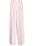AMIRI wide-leg tailored trousers - Pink