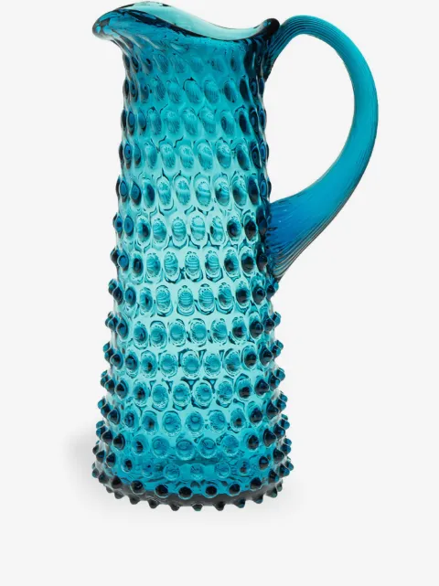 KLIMCHI grande carafe Hobnail en cristal