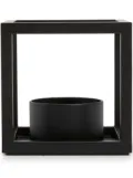 Audo Kubus metal candle holder - Black