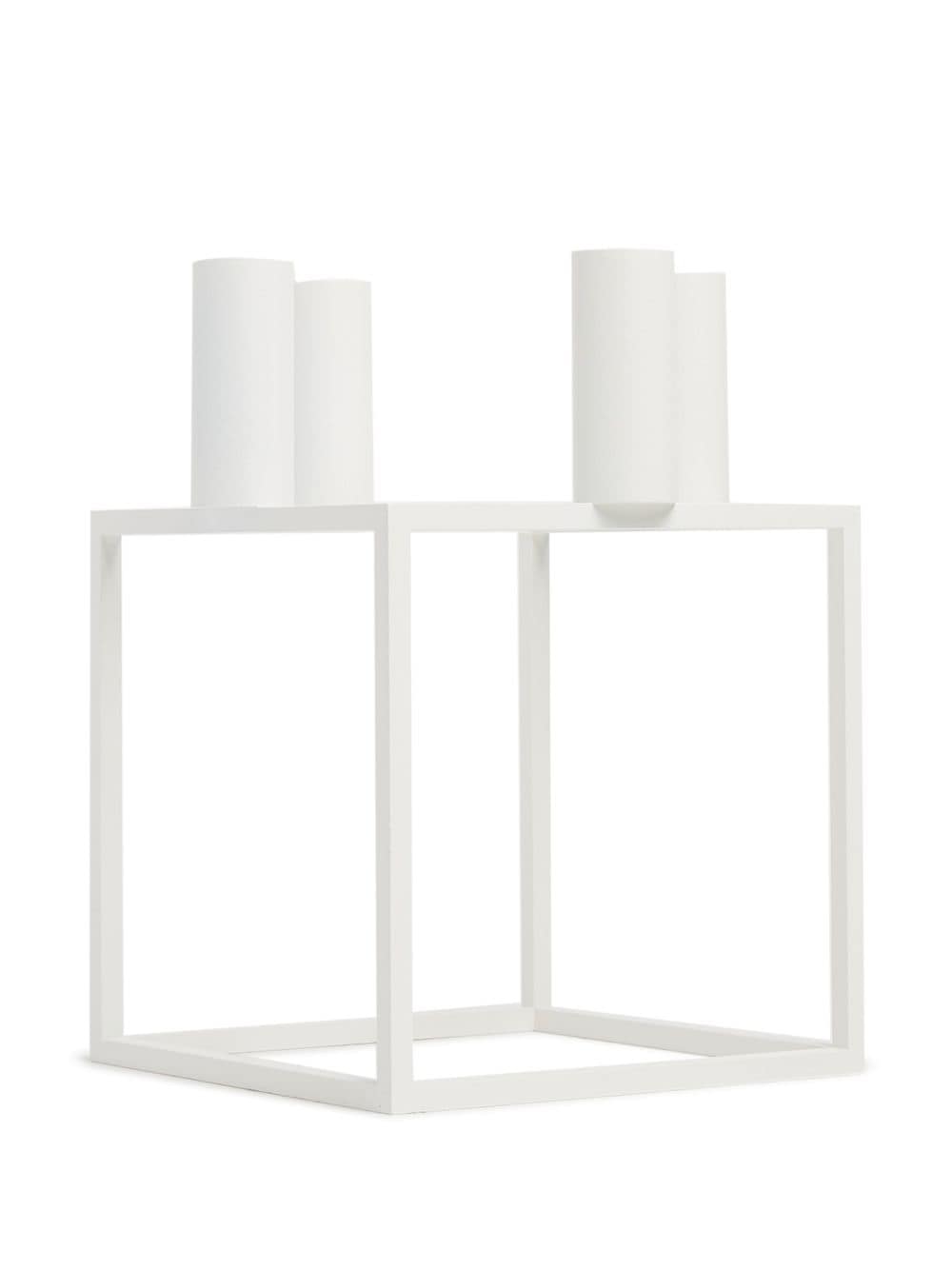 Shop By Lassen Kubus Metal Candle Holder In White
