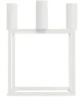 Audo Kubus metal candle holder - White