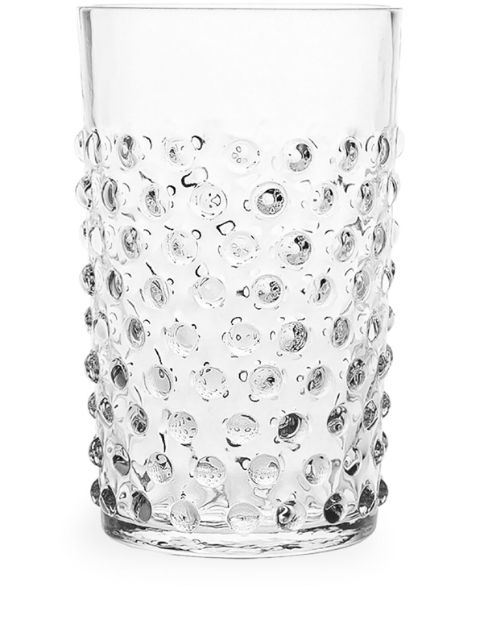 KLIMCHI Hobnail textured-finish tumblers (set of 6)