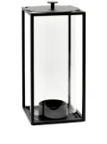 Audo Light In medium candle holder (24cm) - Black