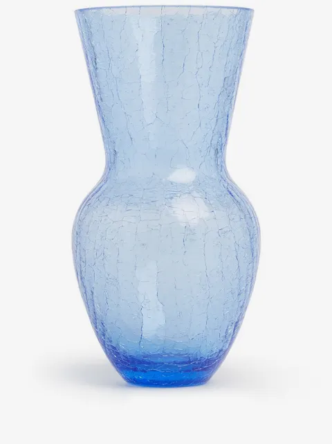 KLIMCHI Felicity cracked-effect vase