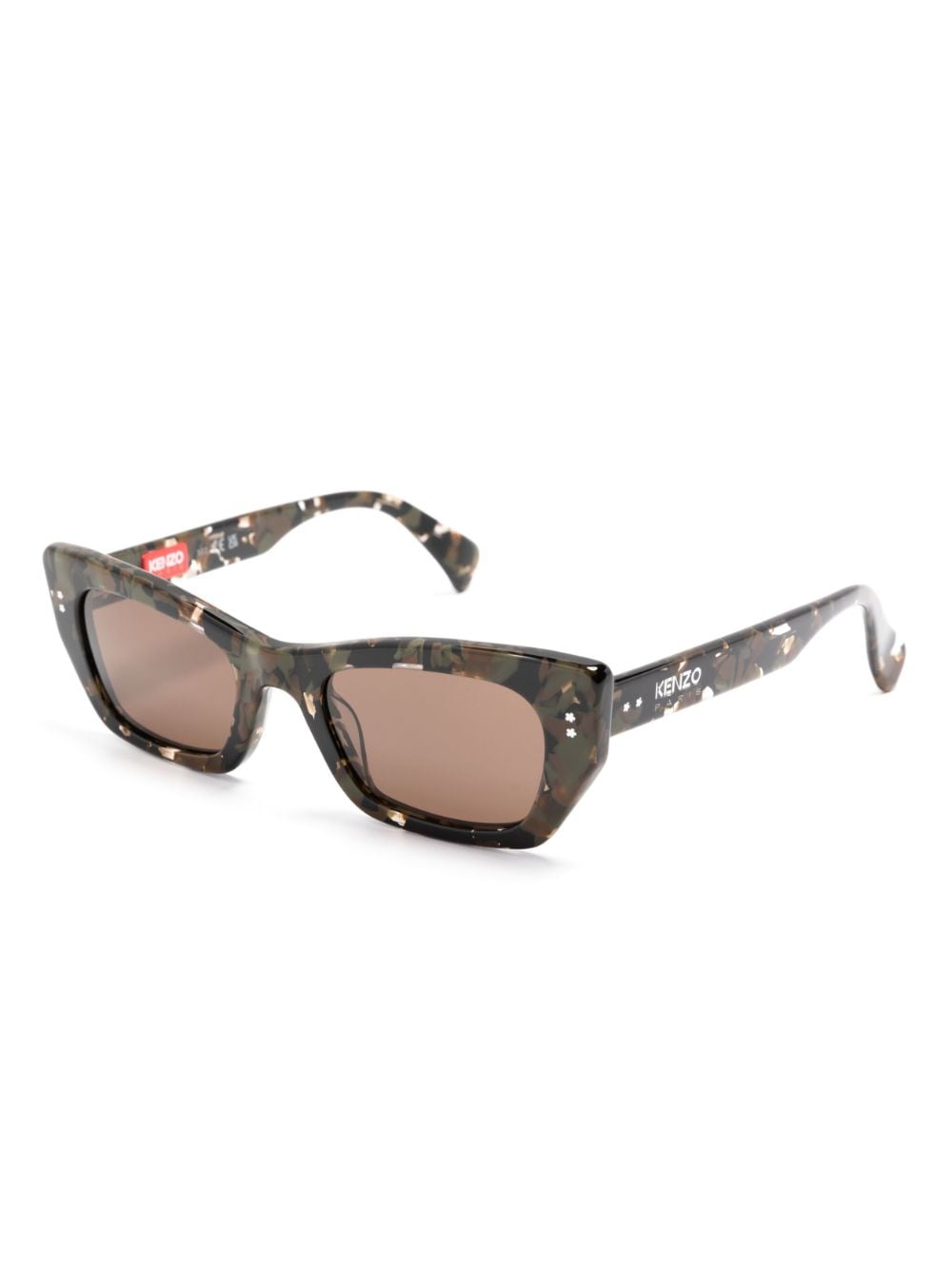 Image 2 of Kenzo camouflage cat-eye frame sunglasses