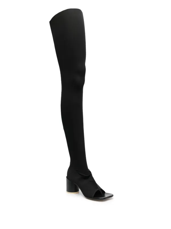 maison margiela thigh high boots