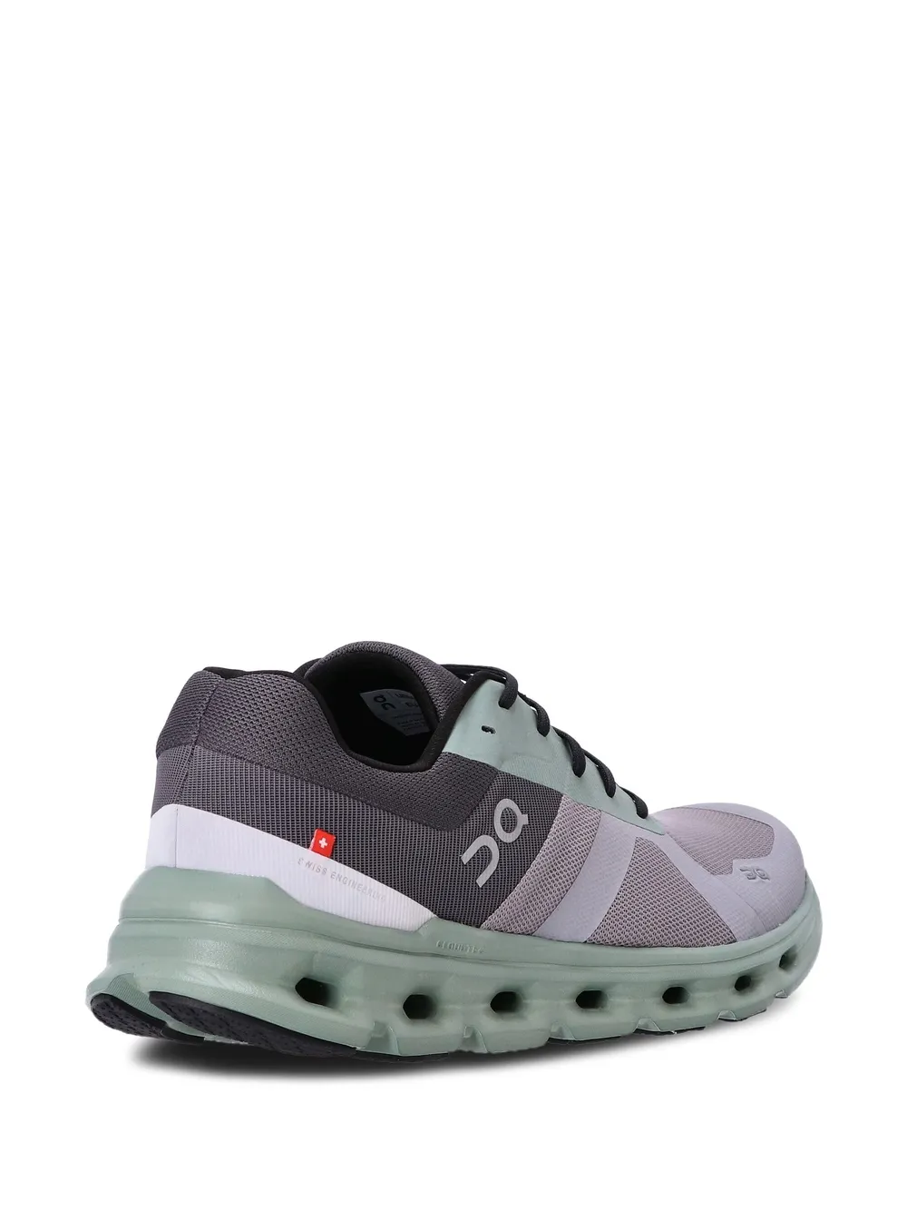 On Running Cloudrunner Lace-up Sneakers In Alloy Moss