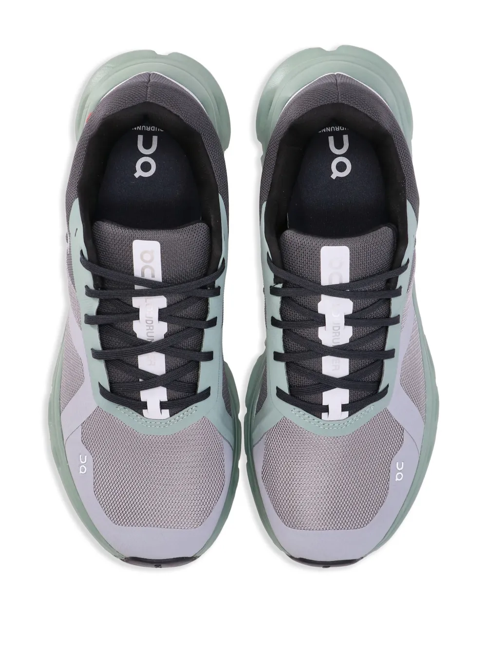 On Running Cloudrunner Lace-up Sneakers In Alloy Moss
