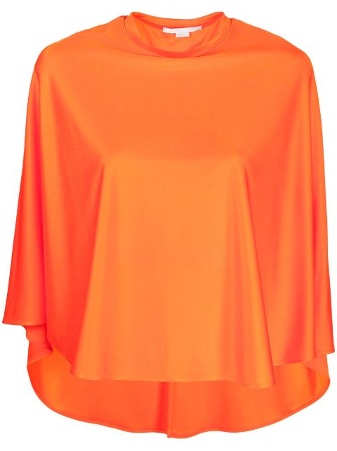 Stella McCartney high-low draped blouse Women