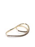 Anapsara 18kt yellow gold diamond ring