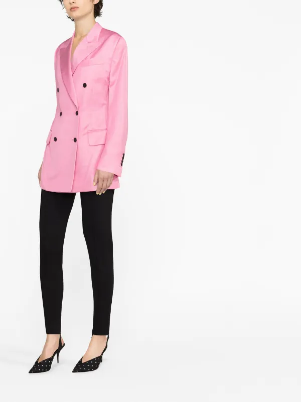 アウターその他 TOM FORD Woman Blazer Pink GI2915FAX1016 DP152 TOM FORD double-breasted Blazer | Pink | FARFETCH