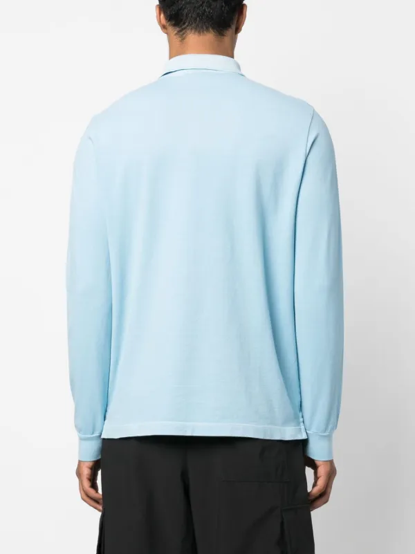 Stone Island ロングスリーブ ポロシャツ - Farfetch