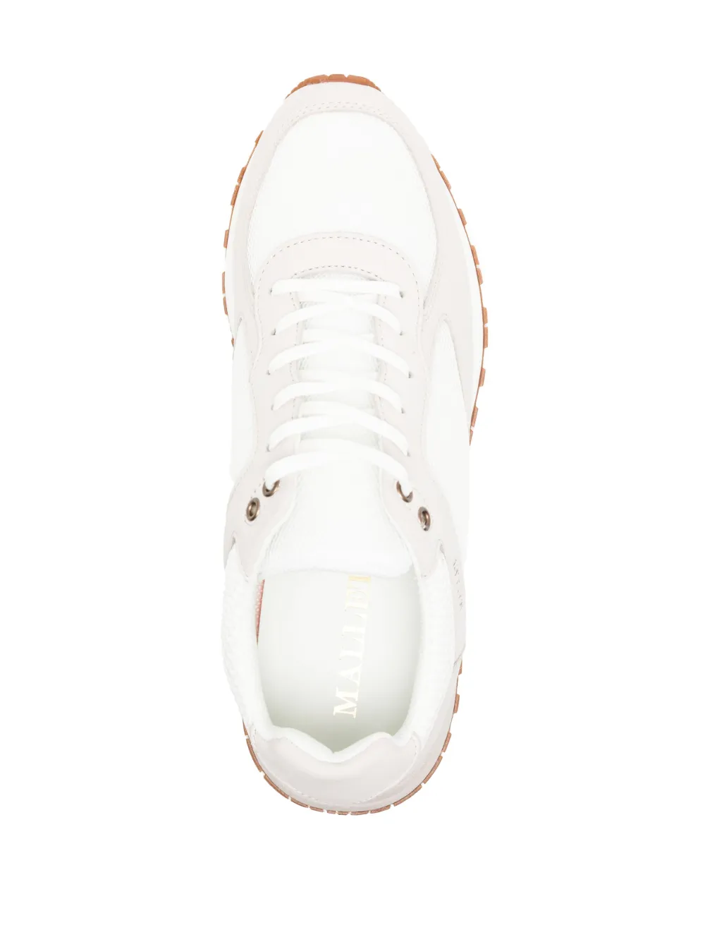 Mallet Lux Gumsole Trainers In White ModeSens