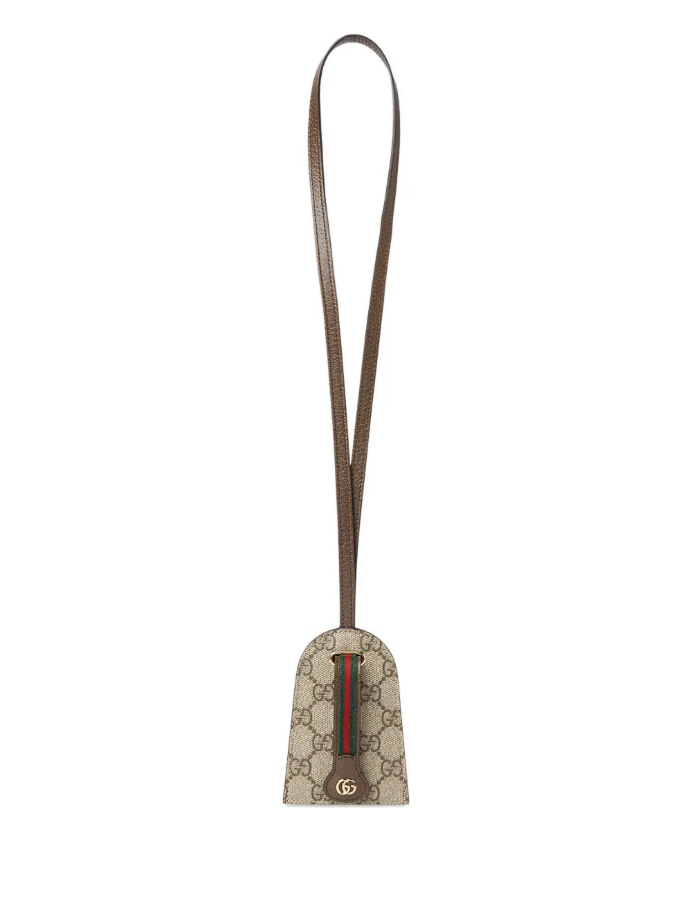 Gucci Gestreiftes Handy mit Monogramm - Nude